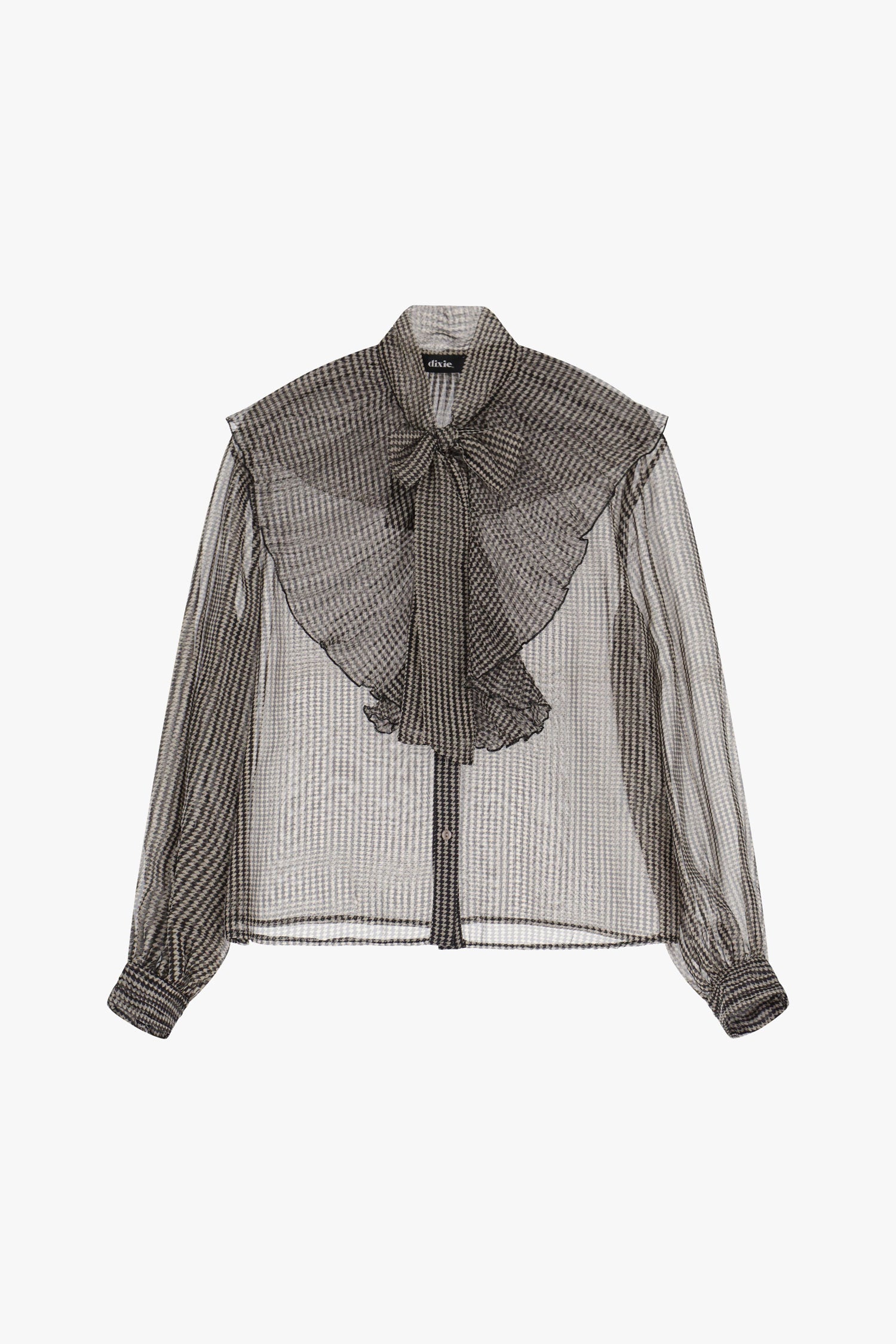 CAMISA ESTAMPADA CON MANGA LARGA