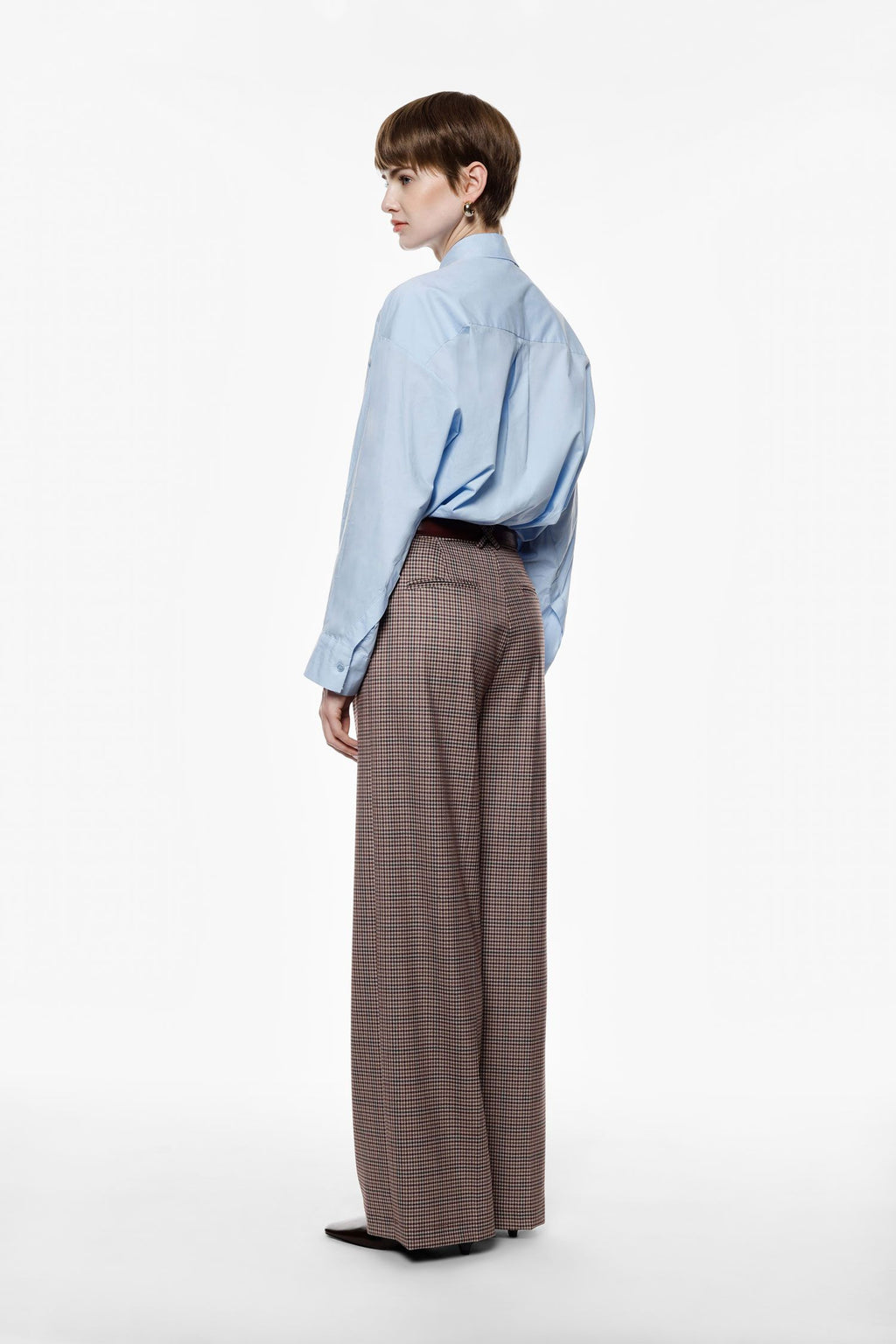 PANTALÓN PALAZZO OXFORD