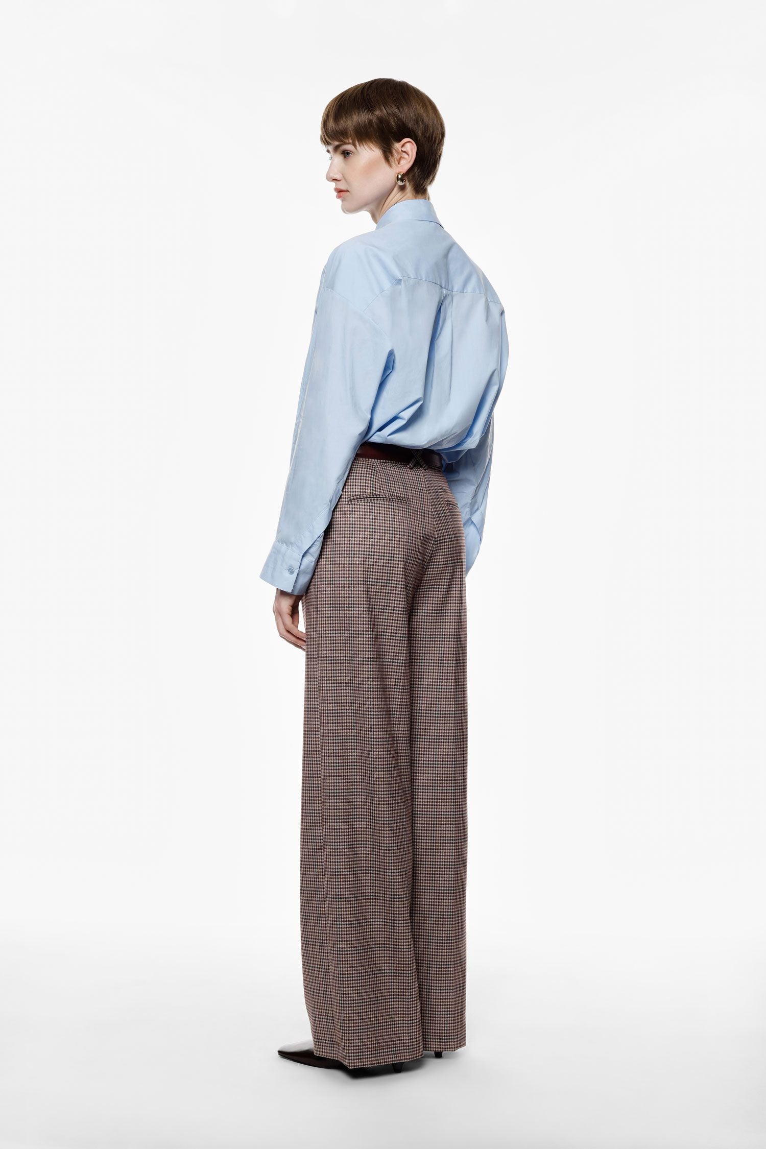 PANTALÓN PALAZZO OXFORD