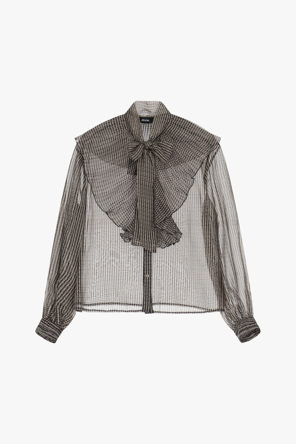 CAMISA ESTAMPADA CON MANGA LARGA