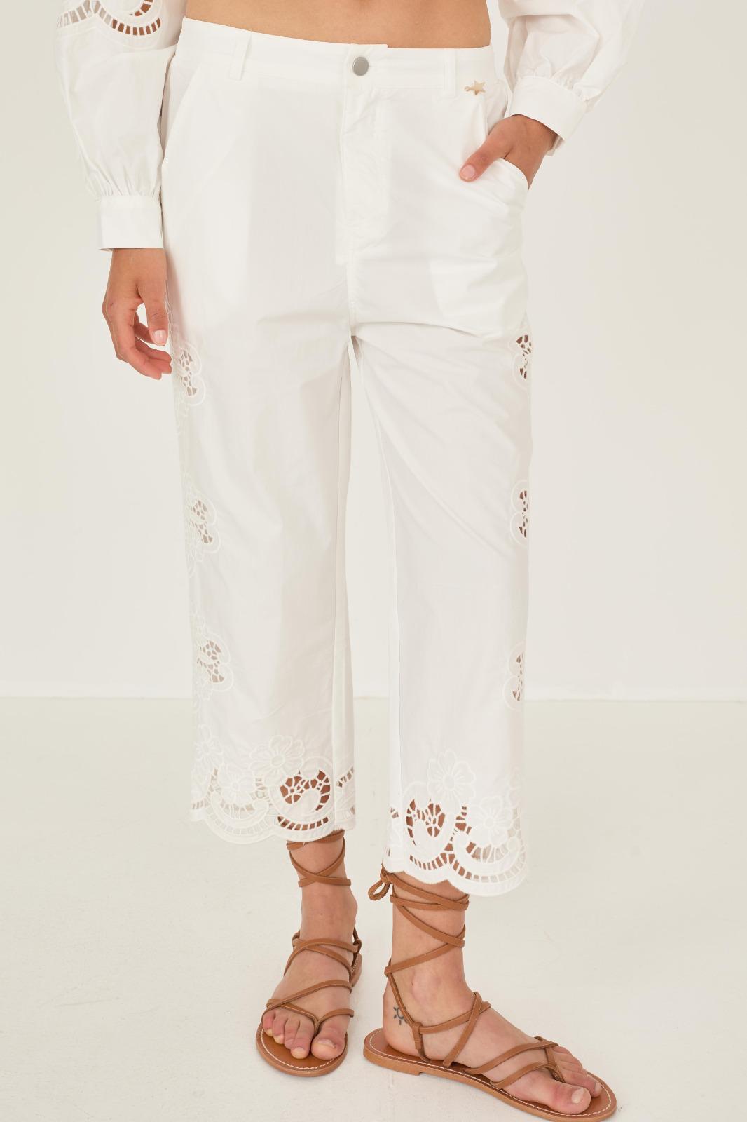 Pantalón Bordado "Calista"