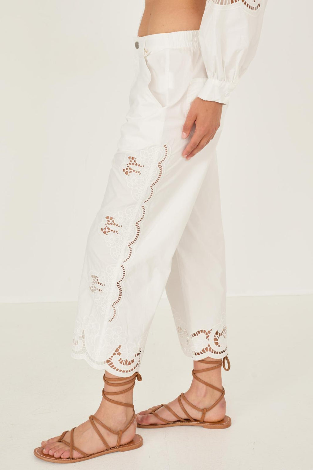 Pantalón Bordado "Calista"