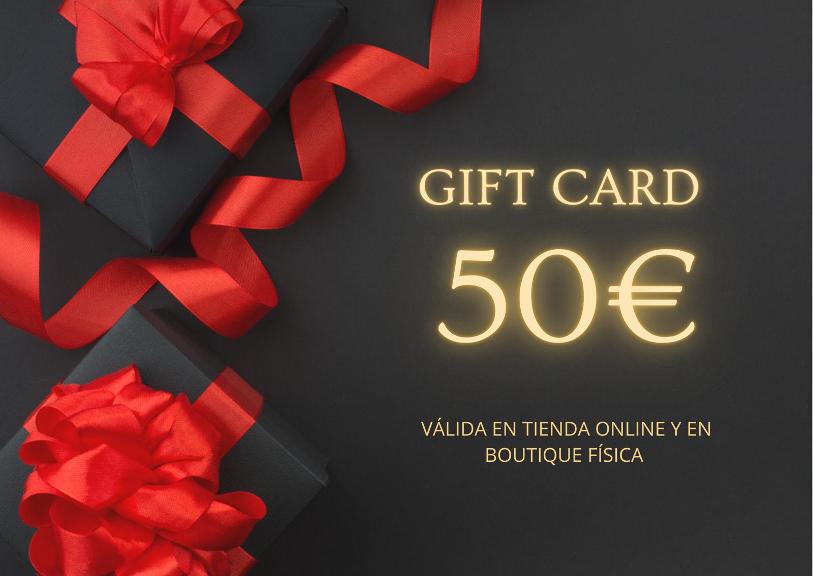 TARJETA DE REGALO 50
