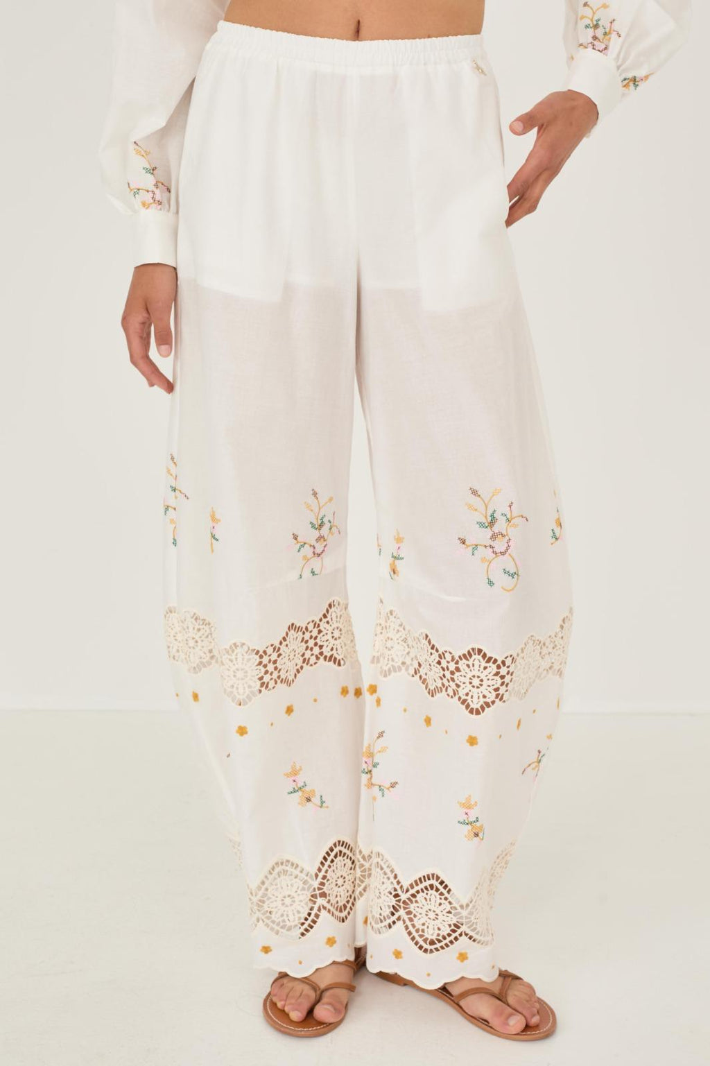 Pantalón "Amalfi Blanche"