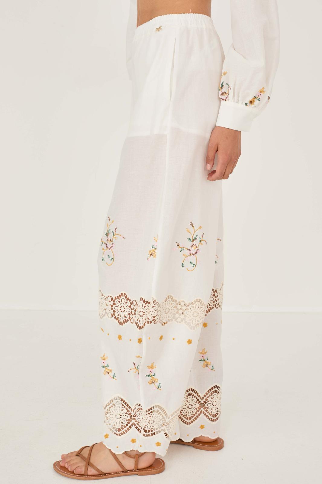 Pantalón "Amalfi Blanche"