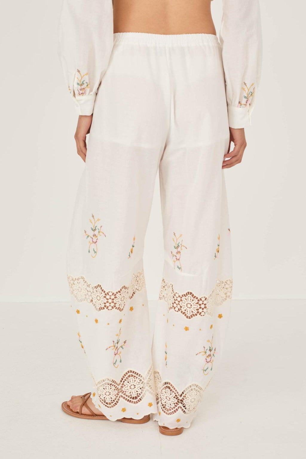 Pantalón "Amalfi Blanche"