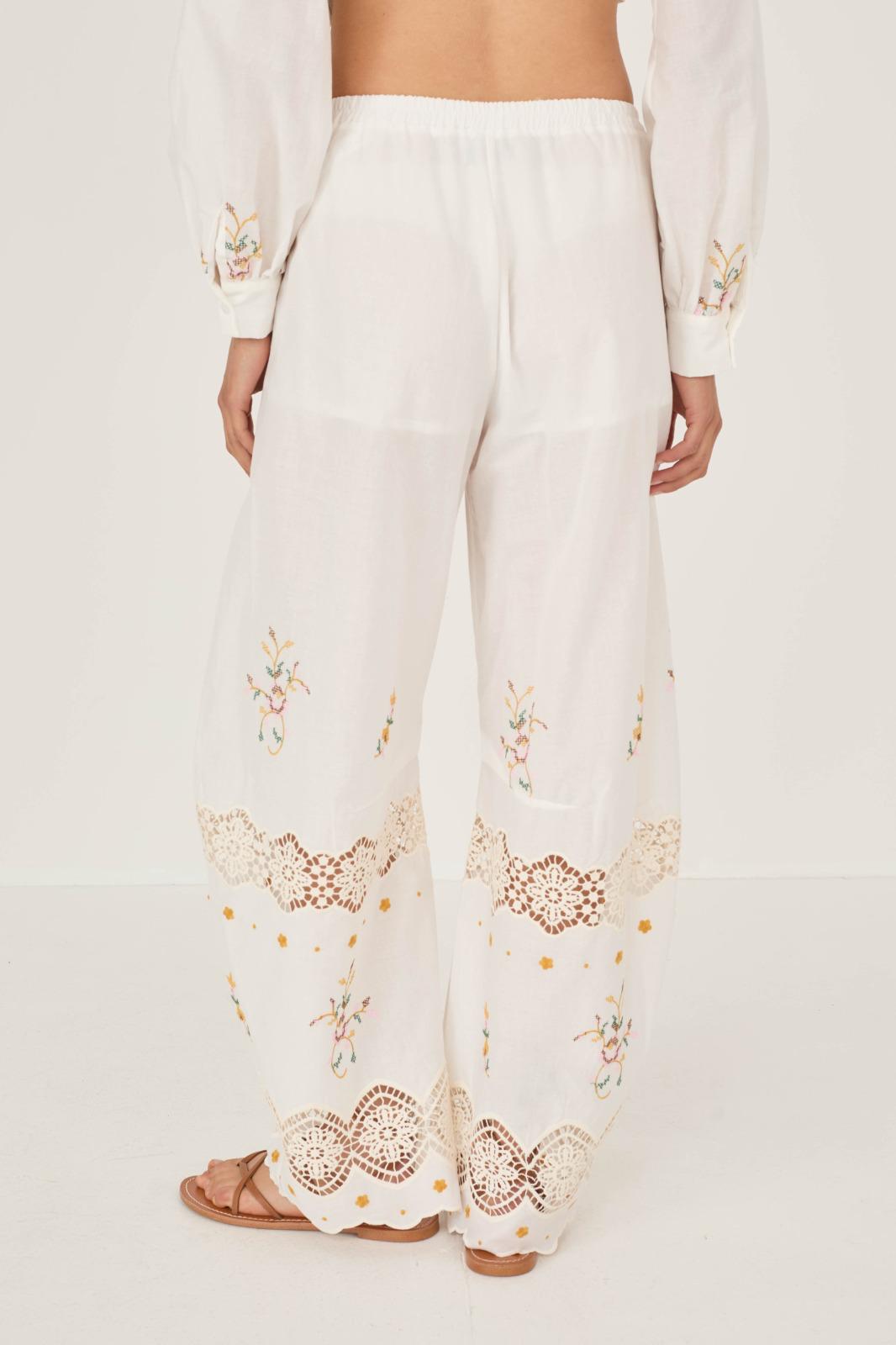 Pantalón "Amalfi Blanche"