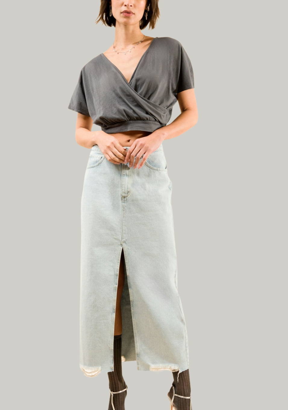 FALDA VAQUERA