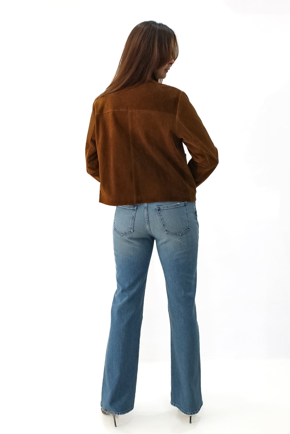 CHAQUETA ANTE 100% PIEL