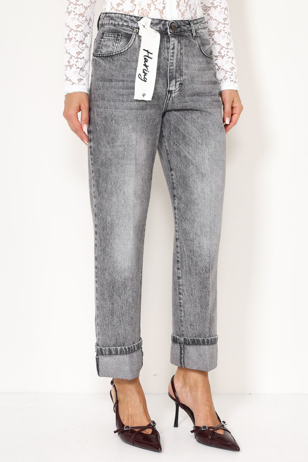 JEANS GRIS LAVADO