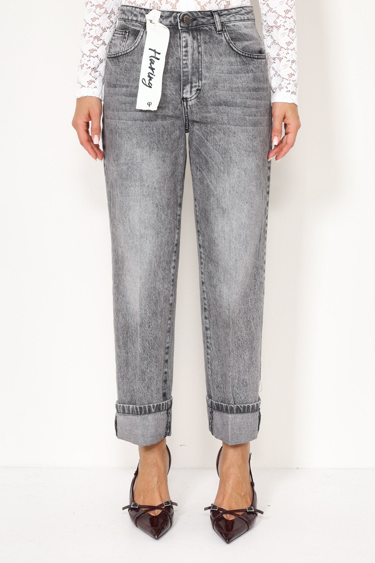 JEANS GRIS LAVADO