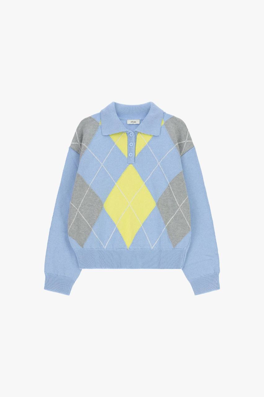 POLO DE PUNTO DE ESTILO ARGYLE