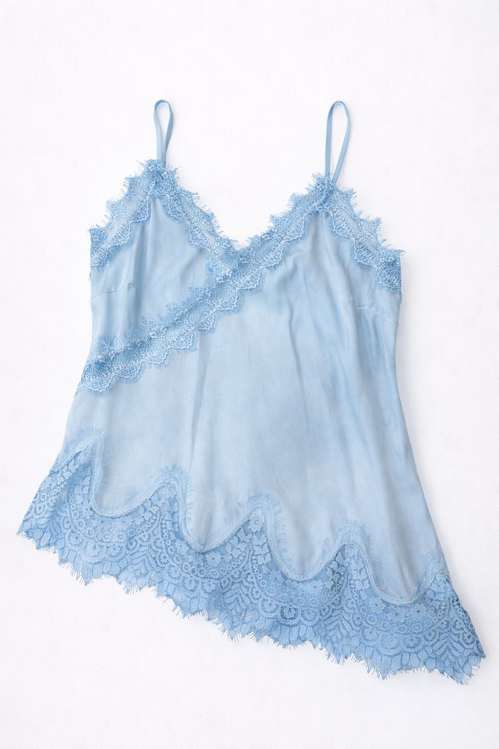 TOP LENCERO CON ENCAJE 100%VI