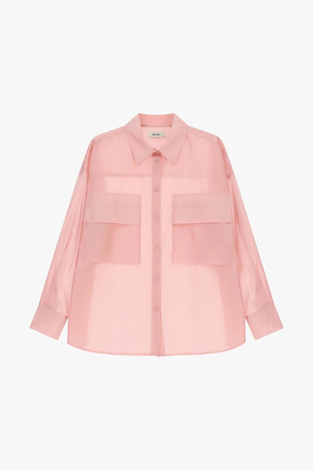 CAMISA DE MANGA LARGA CON BOLSILLOS