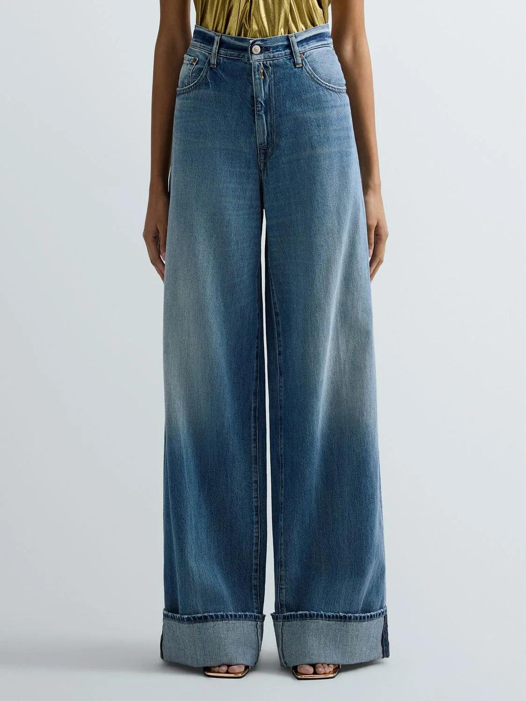 DENIM CON LOGO BORDADO